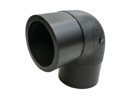Отвод литой 90° PN16 SDR11 PE100 D110 Отвод литой 90° PN16 SDR11 PE100 D110