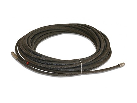 Шланг для чистки труб DN6/500бар 1/4"ш 22м черный Шланг для чистки труб DN6/500бар 1/4"ш 22м черный