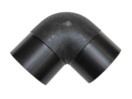 Отвод литой 90° PN16 SDR11 PE100 D110 Отвод литой 90° PN16 SDR11 PE100 D110