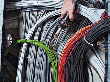 Ручной аппарат горячего воздуха HOT JET S - термоусадка с помощью специальной насадки